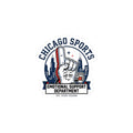 Chicago Sports Emotional Support Department Sticker | city basketball, rivalry humor