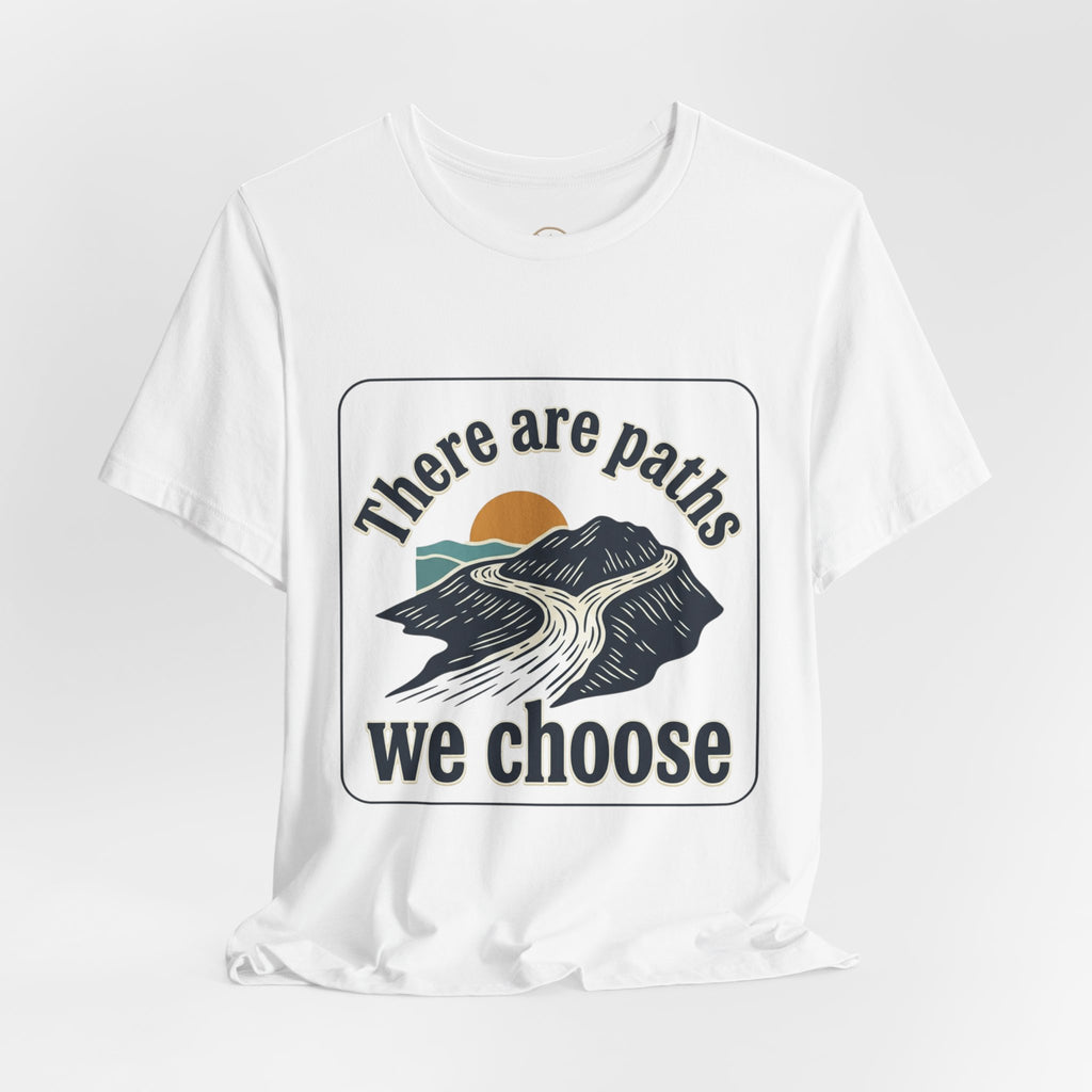 There Are Paths We Choose Tee | Easter Christian, church humor, pastel retro
