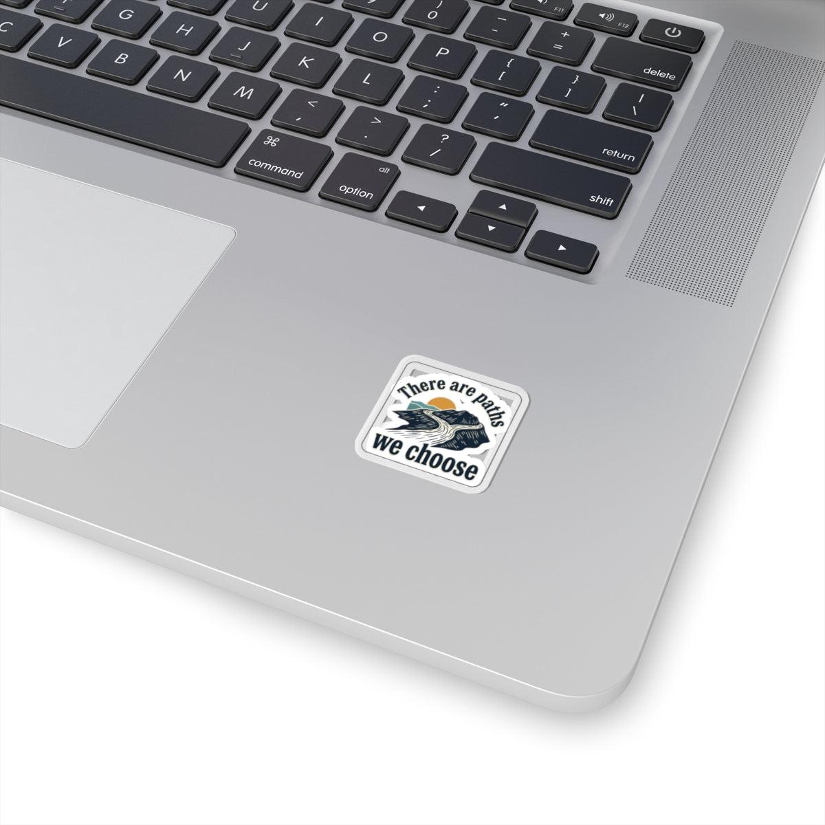 Encouraging 'Life Always Goes On' Kiss-Cut Sticker