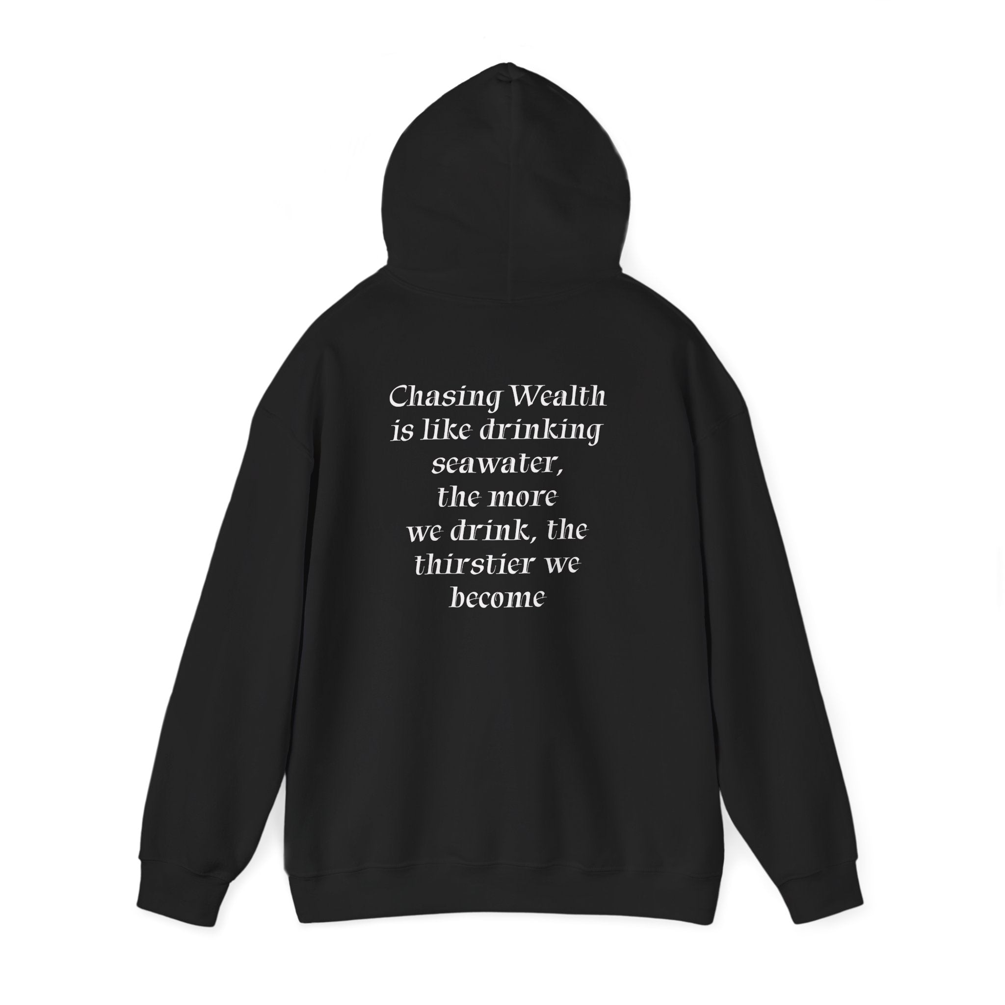 Cozy Hoodie - Geometric Copper Triangle Pattern