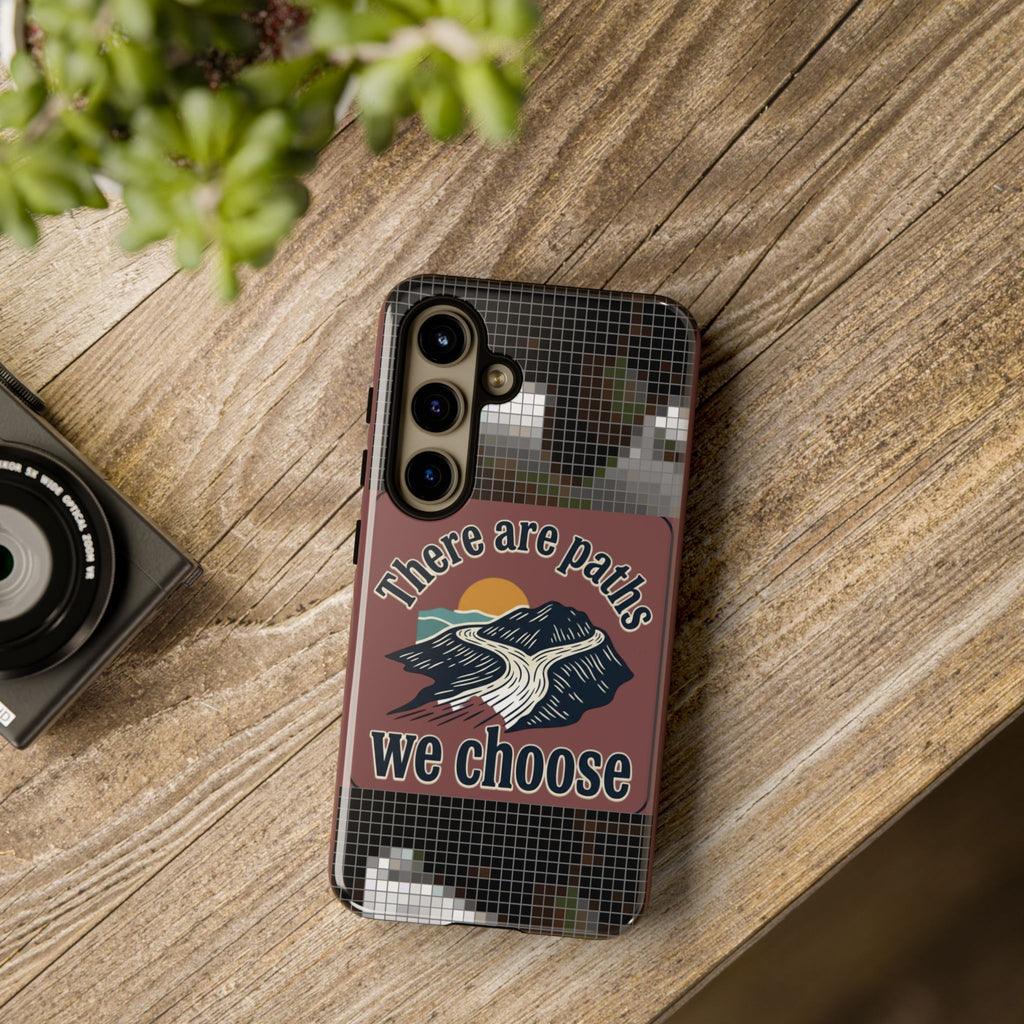 Phone Case - 'There Are Paths We Choose' Scenic Protective Phone Cover