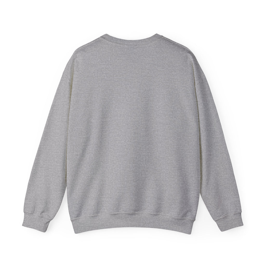 Mountain Paths Crewneck Sweatshirt - "There Are Paths We Choose" Sun Design
