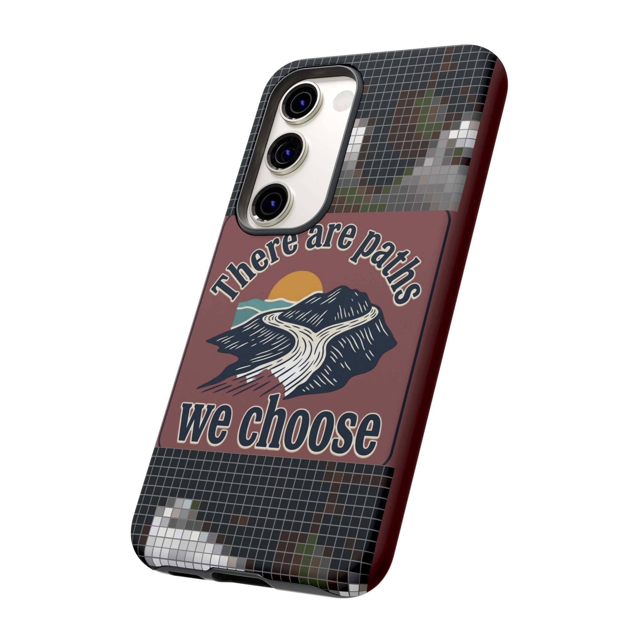 Phone Case - 'There Are Paths We Choose' Scenic Protective Phone Cover