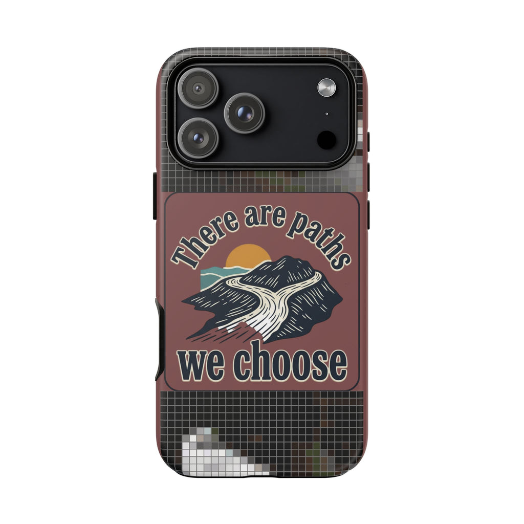 Phone Case - 'There Are Paths We Choose' Scenic Protective Phone Cover
