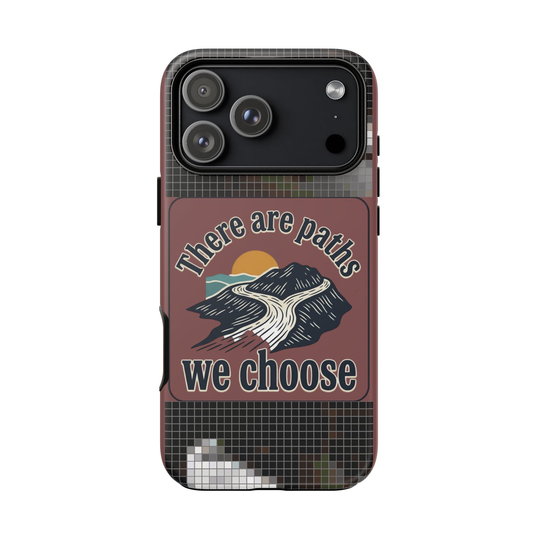 Phone Case - 'There Are Paths We Choose' Scenic Protective Phone Cover