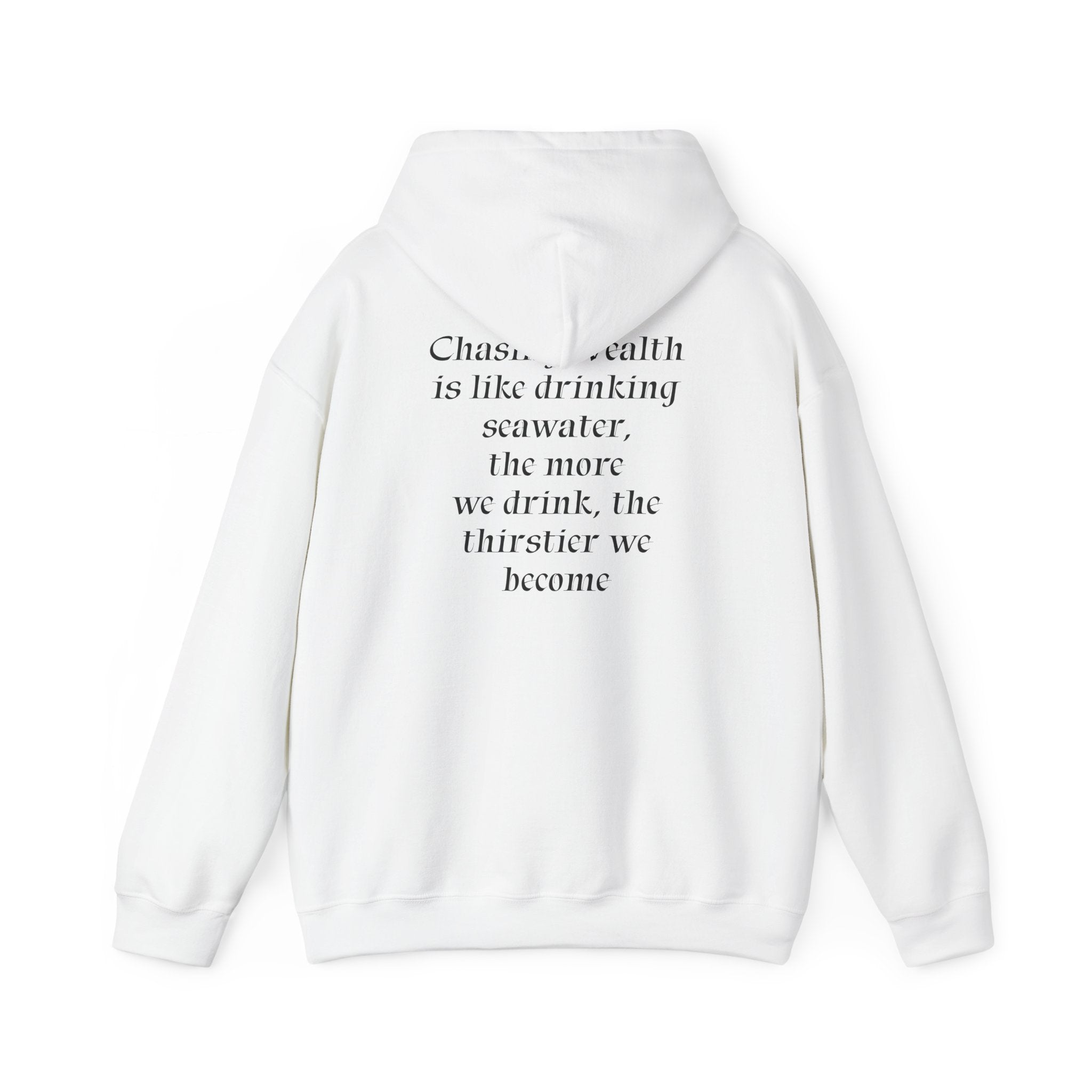 Cozy Hoodie - Geometric Copper Triangle Pattern