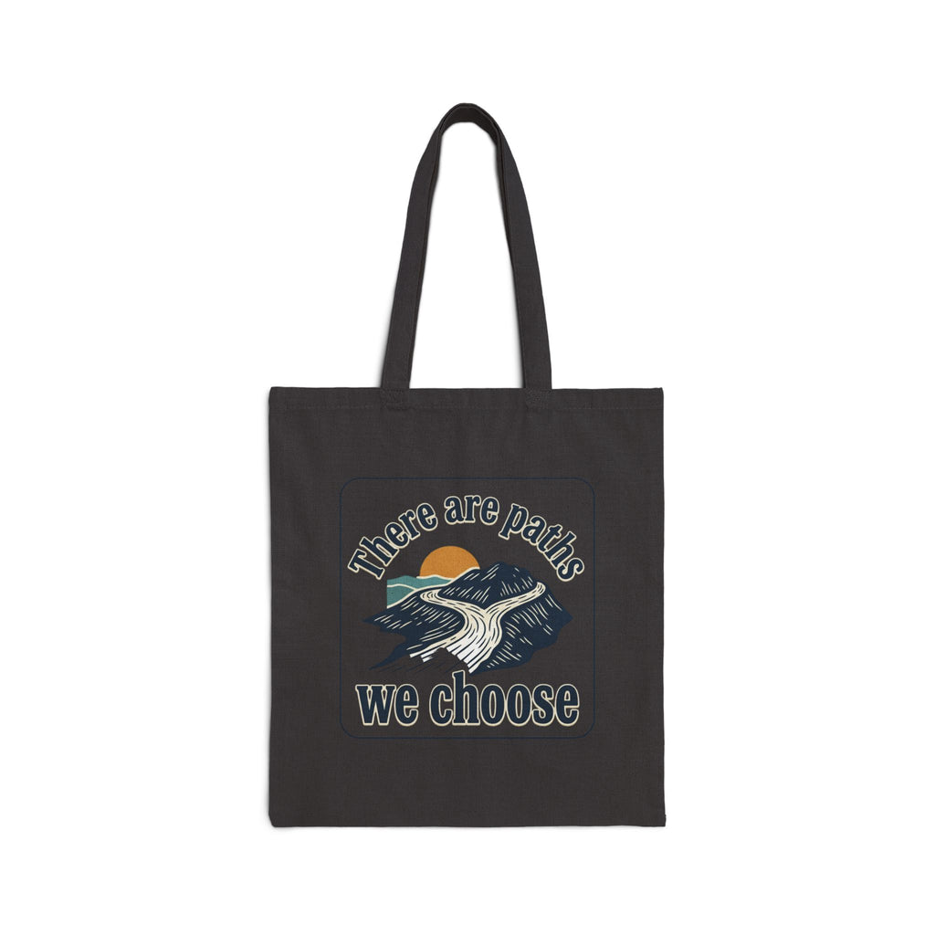 There Are Paths We Choose Tote | Playful Christian Easter, Pastel Retro Church Humor