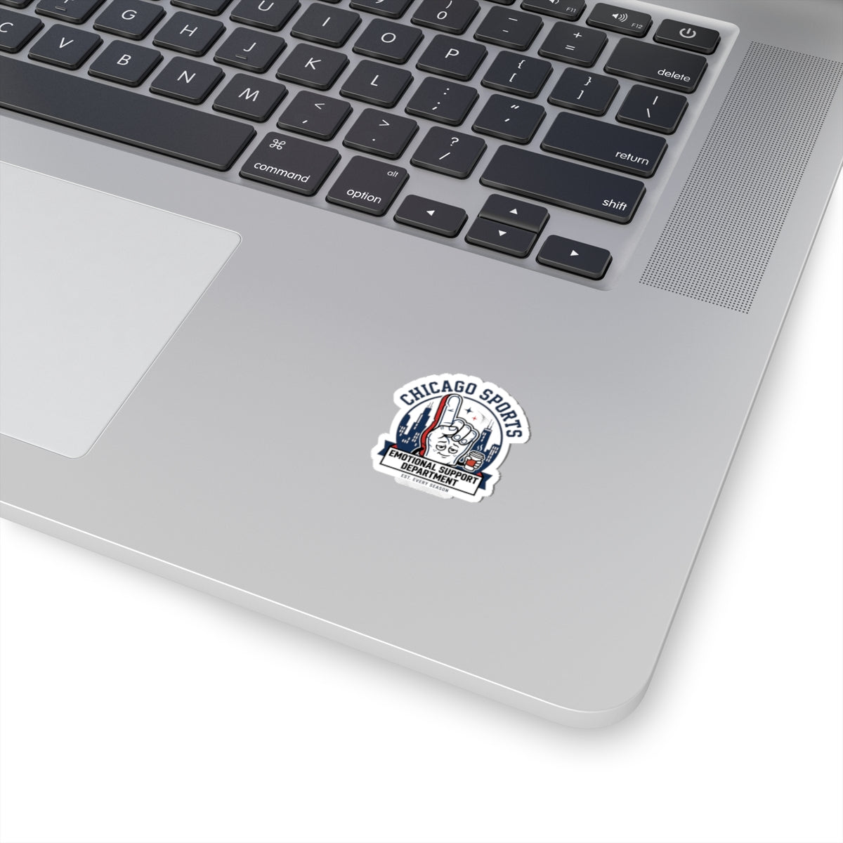 Chicago Sports Emotional Support Department Sticker | city basketball, rivalry humor