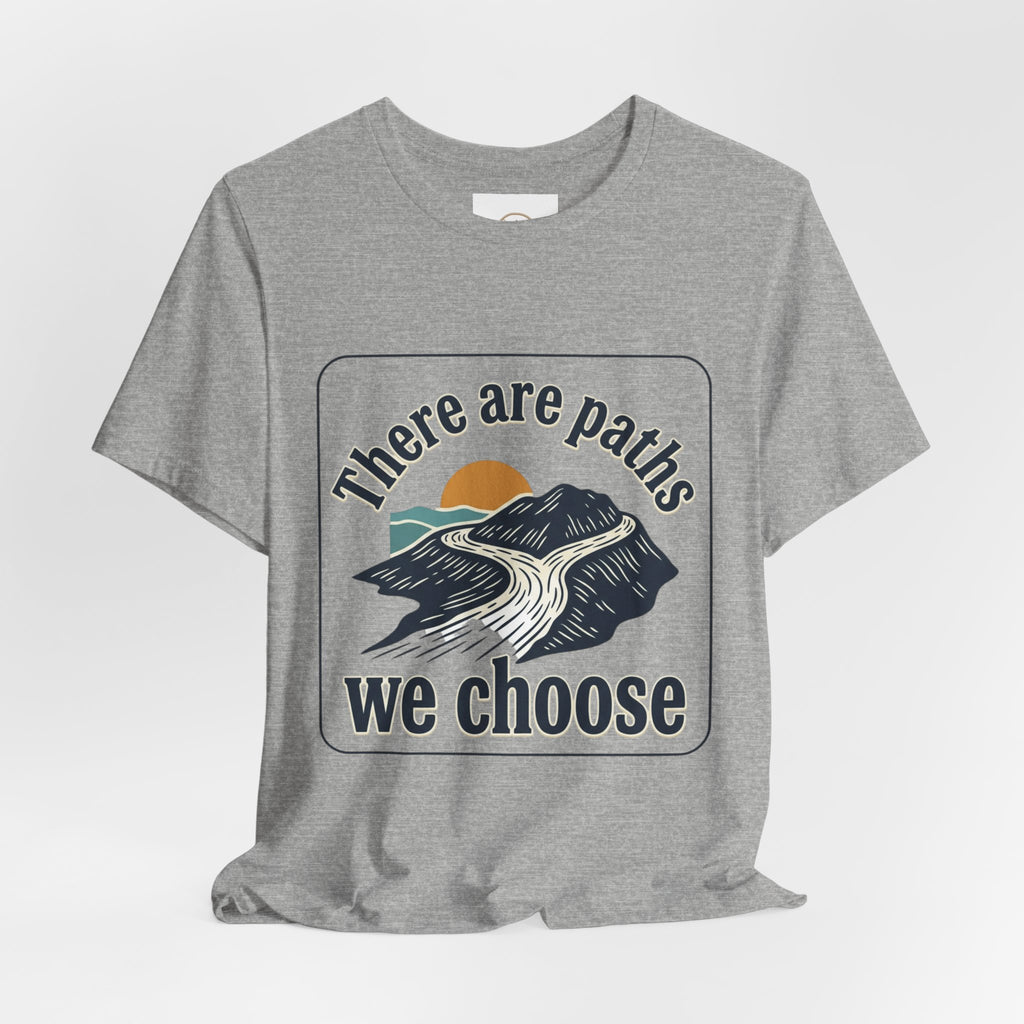 There Are Paths We Choose Tee | Easter Christian, church humor, pastel retro