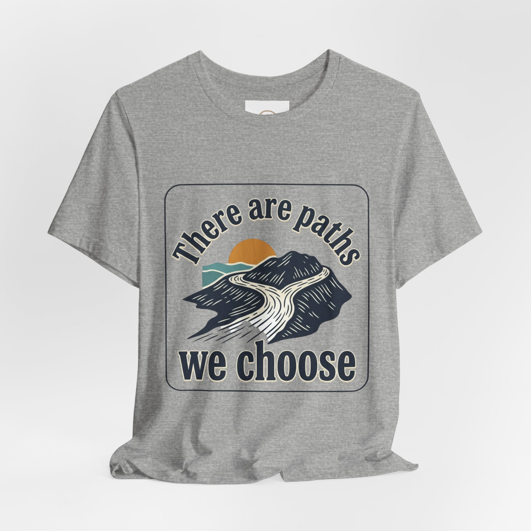 There Are Paths We Choose Tee | Easter Christian, church humor, pastel retro