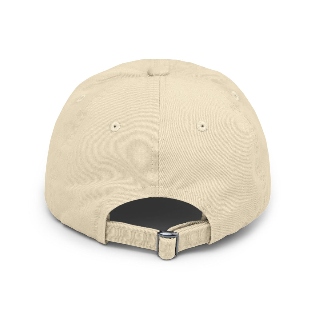 Distressed Cap  'All You Have Is Now' with Tree Design
