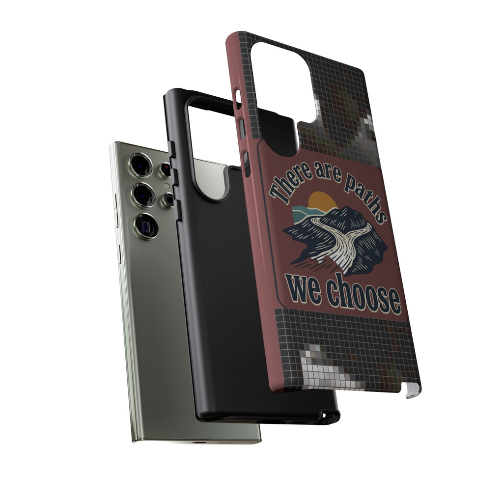 Phone Case - 'There Are Paths We Choose' Scenic Protective Phone Cover