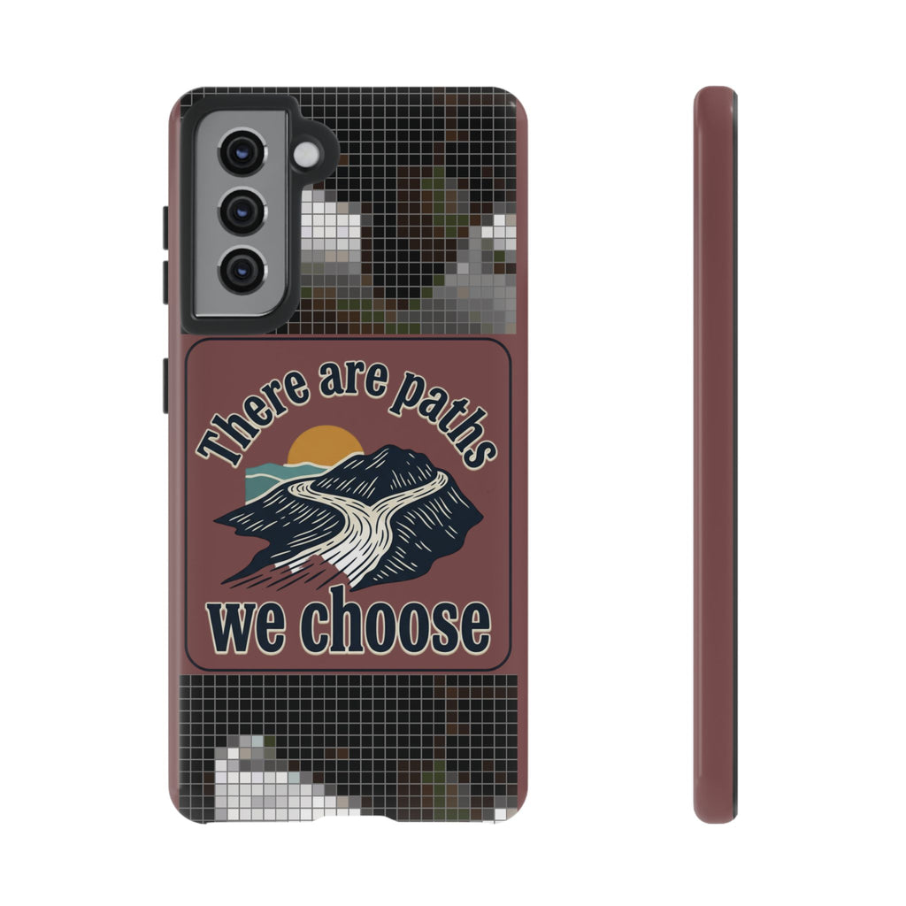 Phone Case - 'There Are Paths We Choose' Scenic Protective Phone Cover