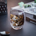 Whiskey Glass with Midcentury Brass Sculpture Print