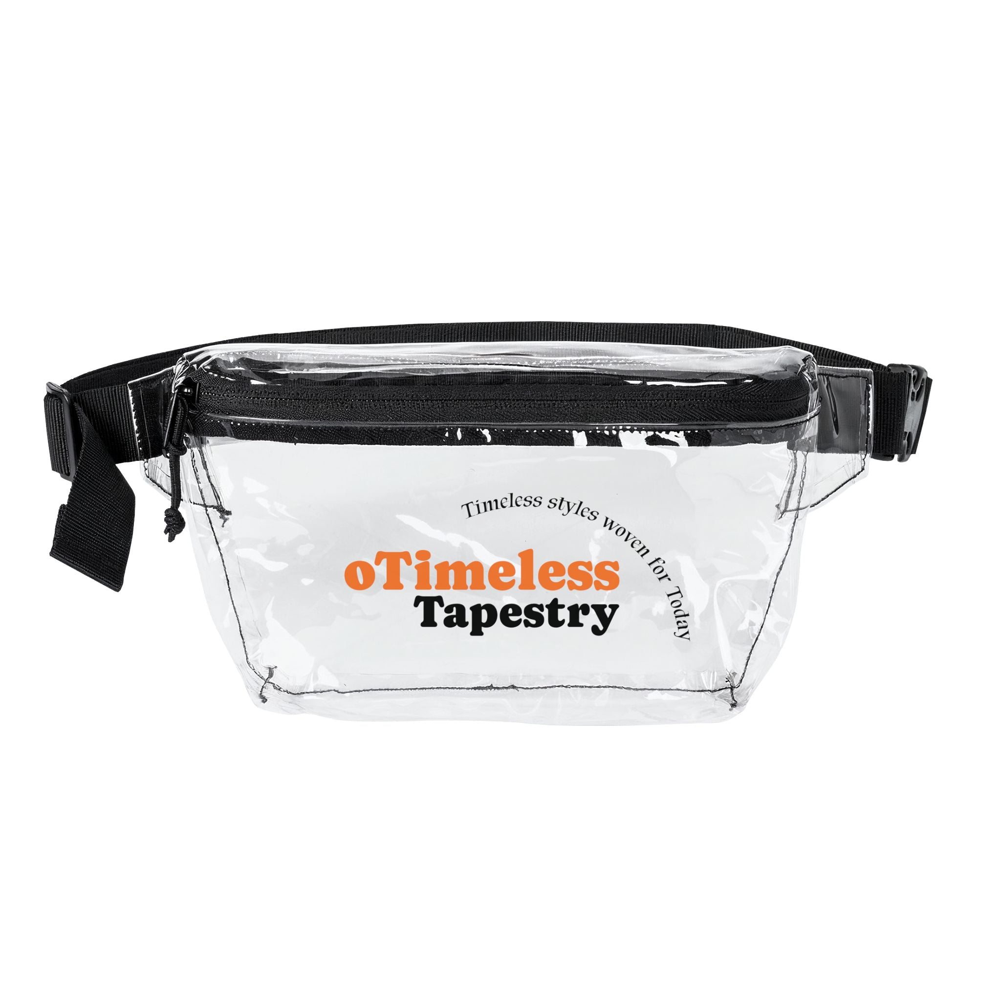 Clear Festival Fanny Pack -Timeless Tapestry Transparent Waist Bag