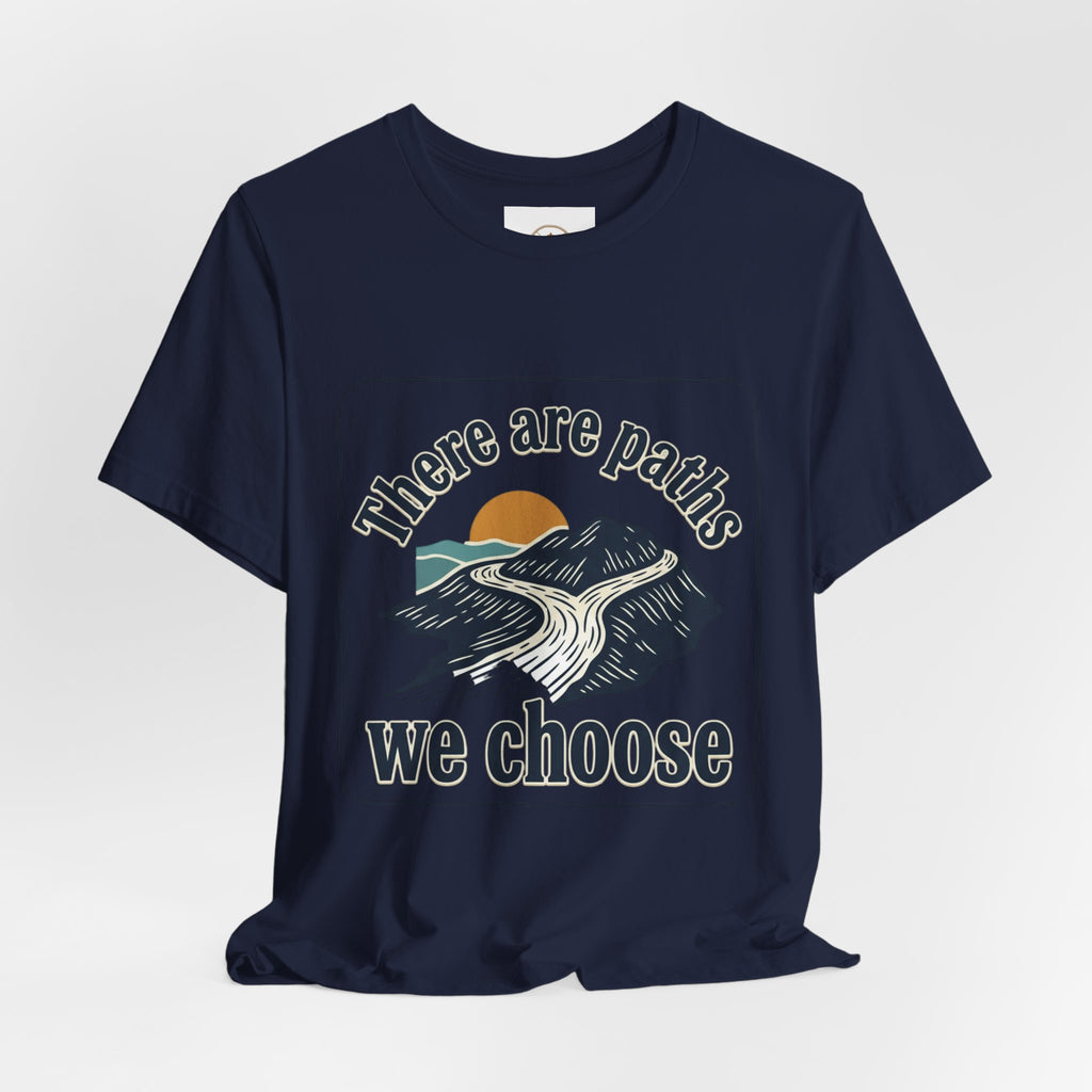 There Are Paths We Choose Tee | Easter Christian, church humor, pastel retro