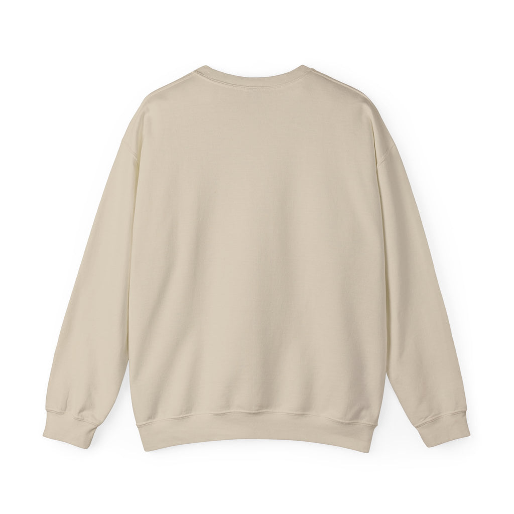 Mountain Paths Crewneck Sweatshirt - "There Are Paths We Choose" Sun Design