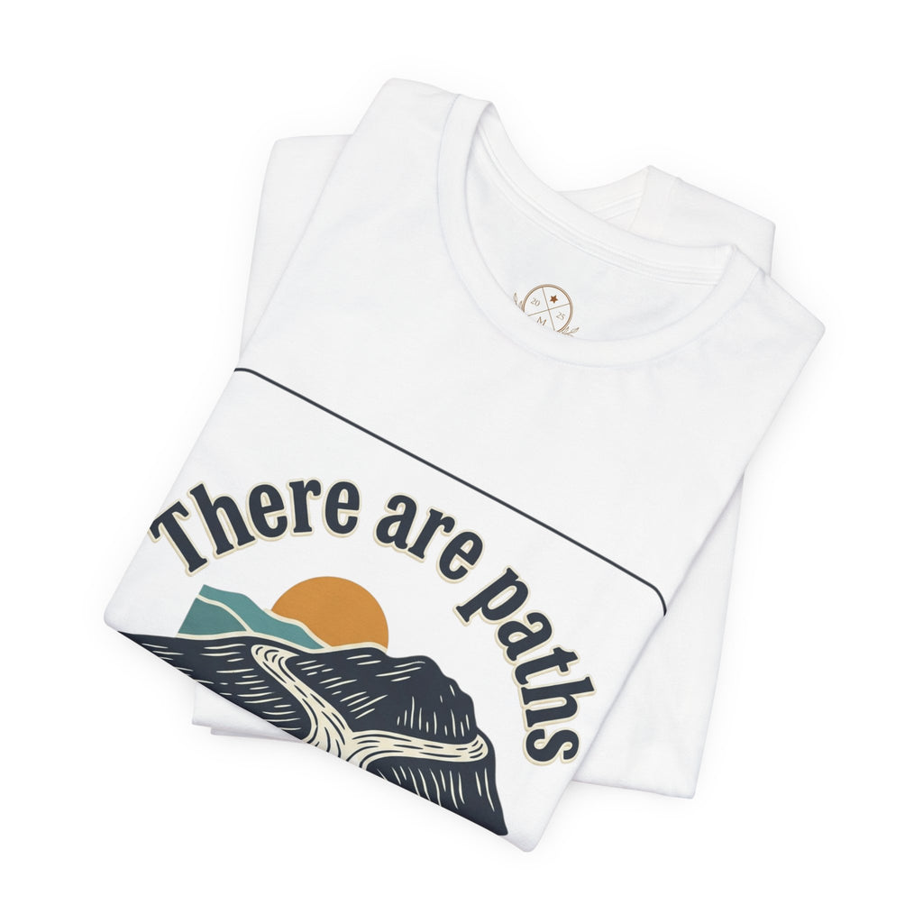 There Are Paths We Choose Tee | Easter Christian, church humor, pastel retro